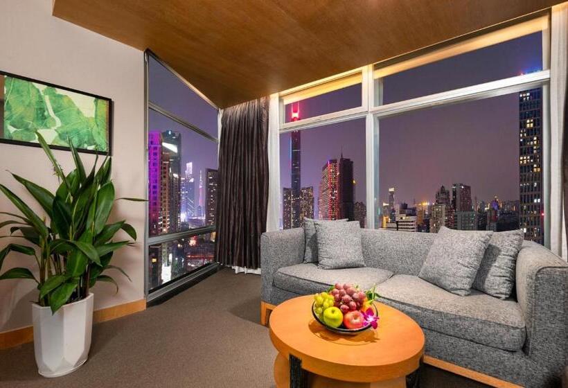 Номер Deluxe, Jianguo Hotel Guangzhou