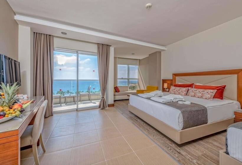 اتاق استاندارد با چشم‌انداز دریا, Leodikya Kirman Premium - Ultra All Inclusive