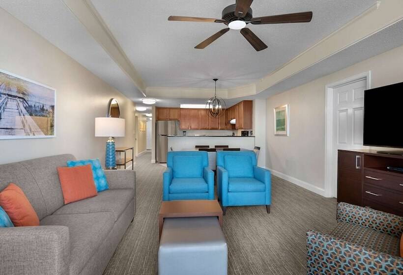 Люкс 3 Спальни, Hilton Grand Vacations Club Anderson Ocean Myrtle Beach
