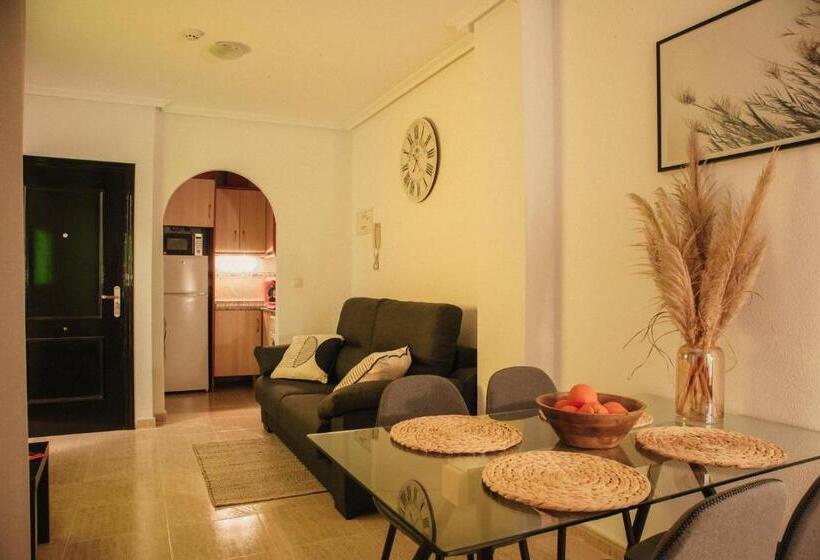 テラス付き１ベッドルームアパートメント, Aparthotel Costa Blanca