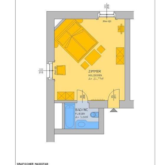 اتاق استاندارد با چشم‌انداز باغ, Dermuth Hotels – Parkvilla Wörth