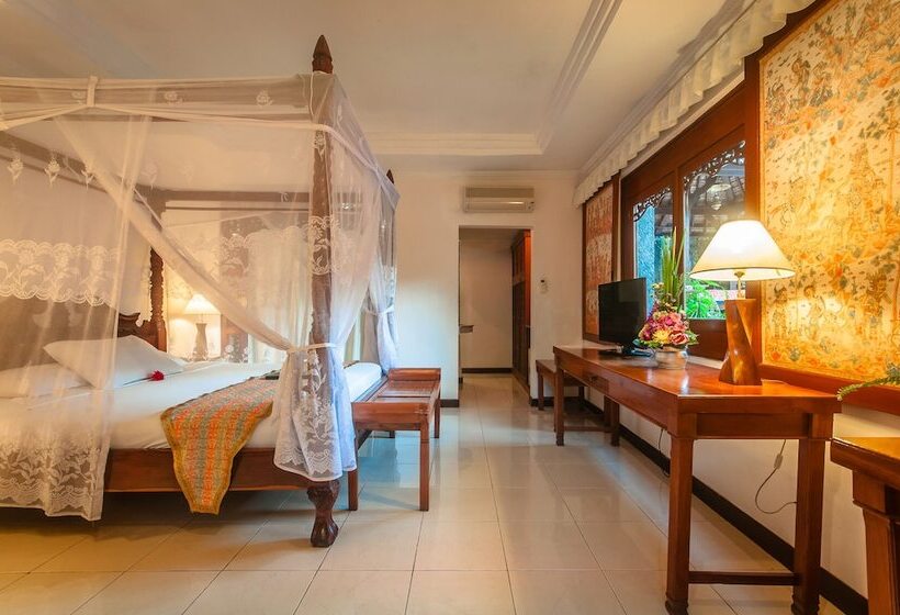 プールの見えるデラックスルーム, Sahadewa Resort & Spa