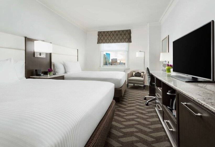 Номер Deluxe, Hilton Boston Park Plaza