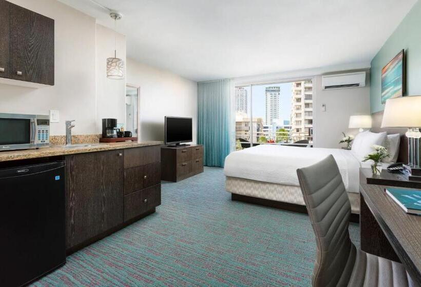 디럭스 룸, Courtyard By Marriott Waikiki Beach