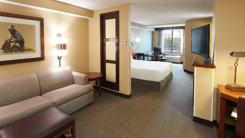 キングサイズベッドのスタンダードルーム, Hyatt Place Fort Worth Stockyard
