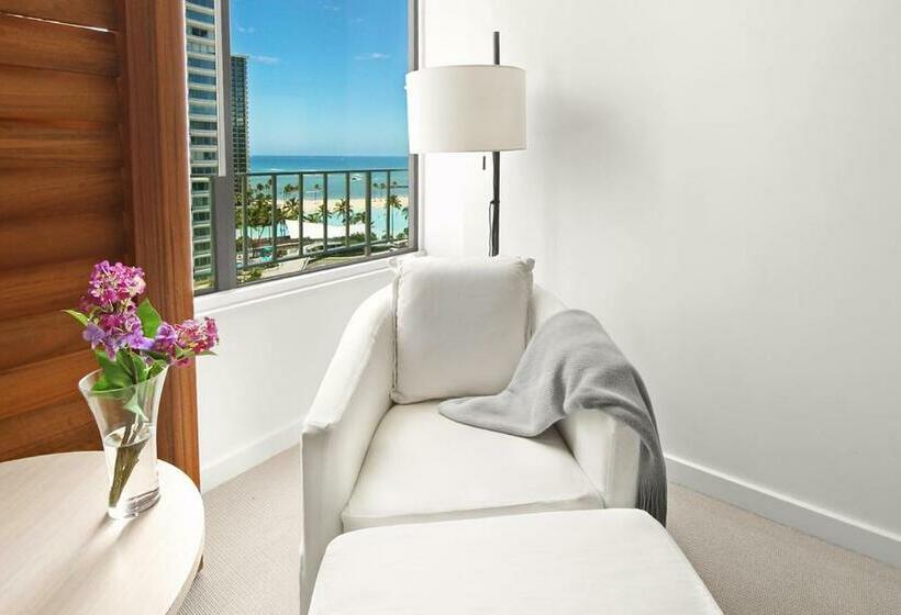 스탠다드 룸 더블 침대 2개, Hilton Vacation Club The Modern Honolulu