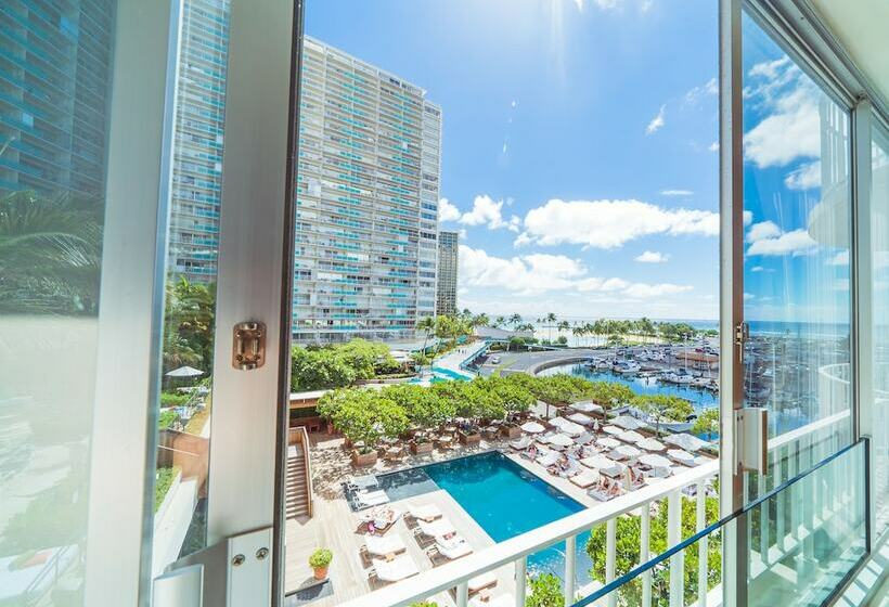 스탠다드 룸 더블 침대 2개, Hilton Vacation Club The Modern Honolulu