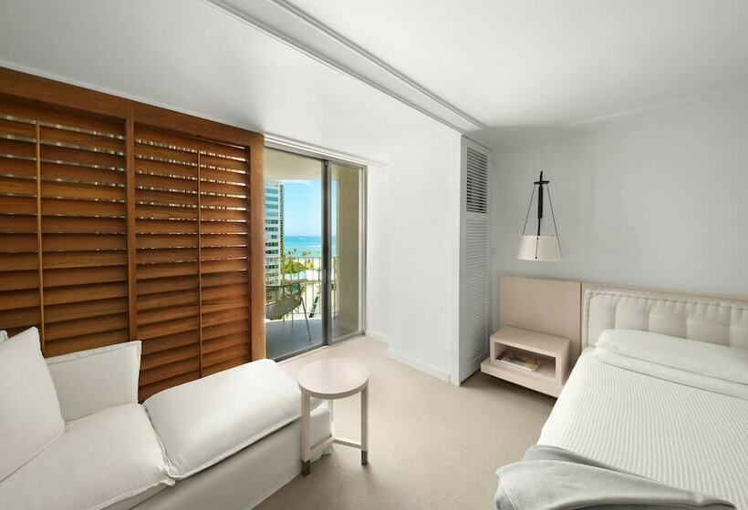 스탠다드 스튜디오 더블 침대, Hilton Vacation Club The Modern Honolulu
