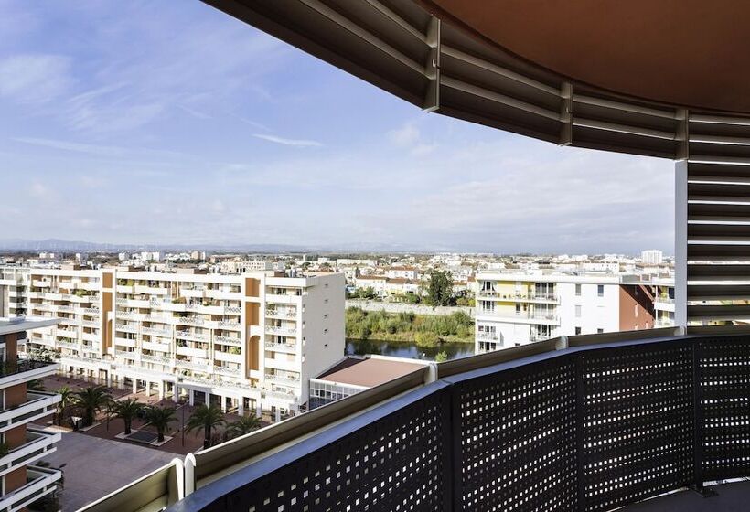 Студио Comfort, Appart Hôtel Mer & Golf City Perpignan Centre