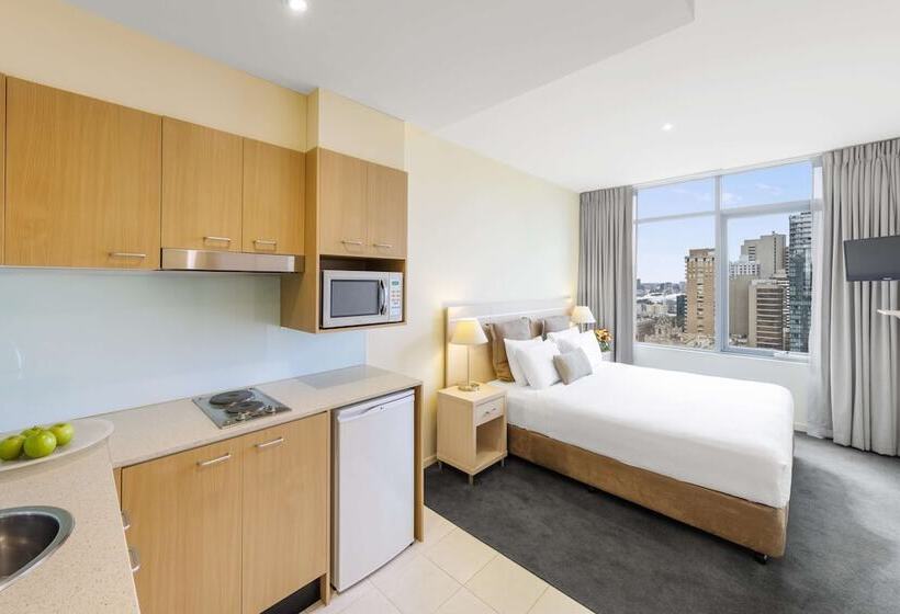 침실 3개 아파트, Oaks Melbourne On Lonsdale Suites