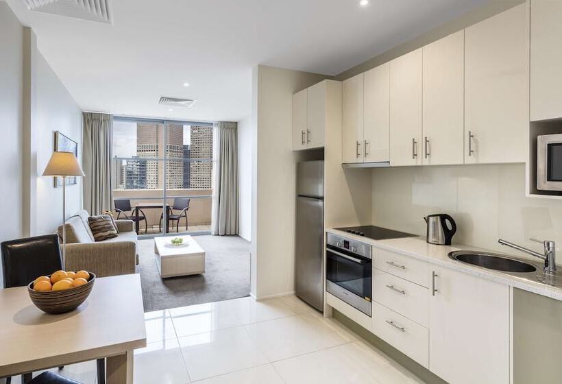침실 1개 아파트, Oaks Melbourne On Lonsdale Suites