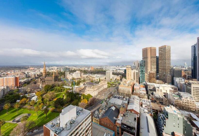침실 1개 수피리어 아파트, Oaks Melbourne On Lonsdale Suites