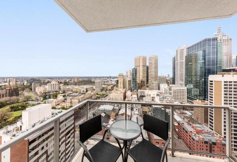 침실 1개 아파트, Oaks Melbourne On Lonsdale Suites