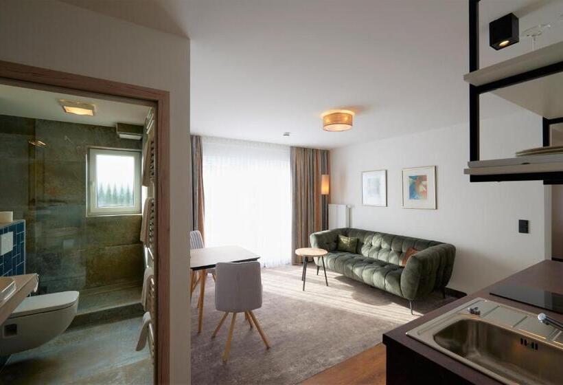 バルコニー付き１ベッドルームアパートメント, Schneider Apartment Allersberg