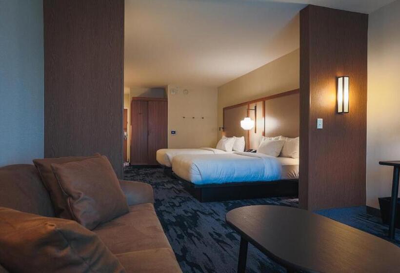 Люкс Кровать Квин, Fairfield Inn & Suites Marquette