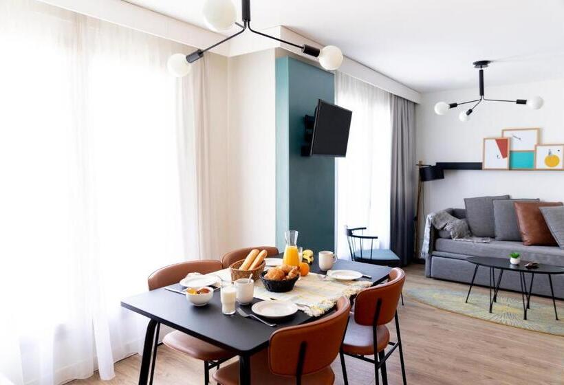 带2个卧室的公寓, Aparthotel Adagio Annecy Centre