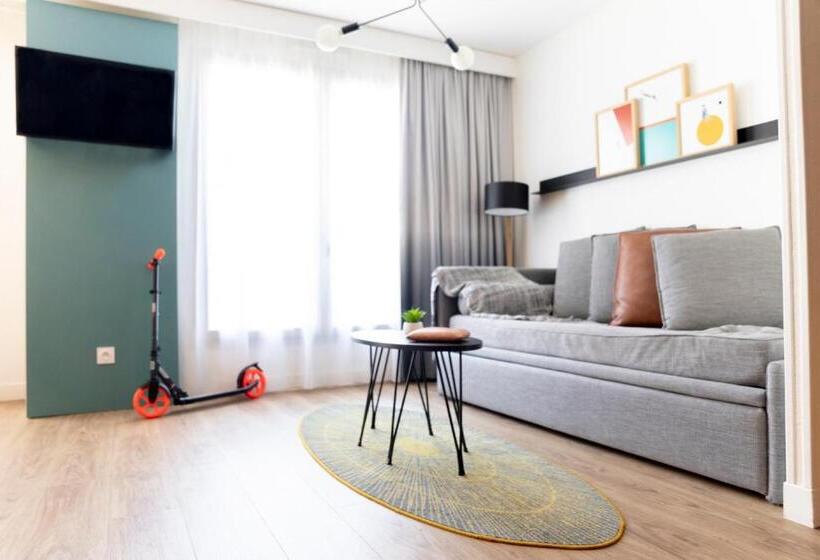 침실 2개 아파트, Aparthotel Adagio Annecy Centre