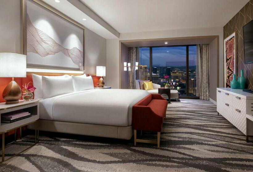 침실 2개 스위트, Conrad Las Vegas At Resorts World