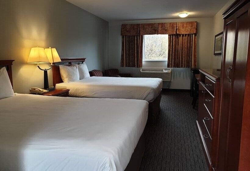 ２ダブルベッドのスタンダードルーム, Riverland Inn & Suites