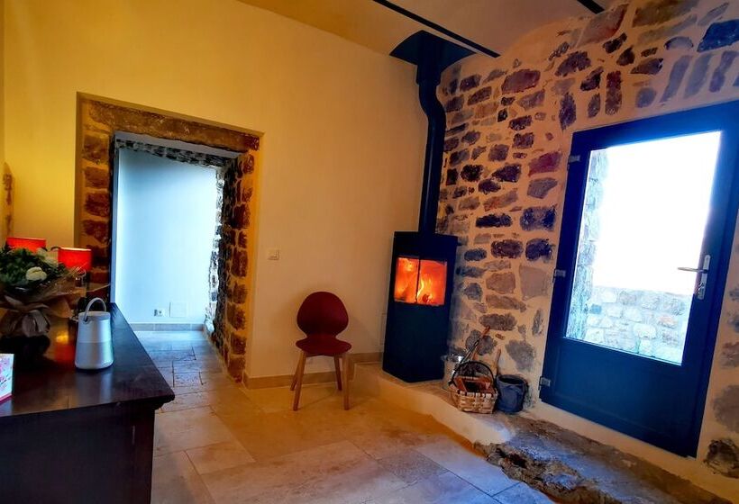 Дом 1 Спальня, Magnifique Gîte En Pierres 6 Personnes Avec Piscine Privée Ardèche Plein Sud
