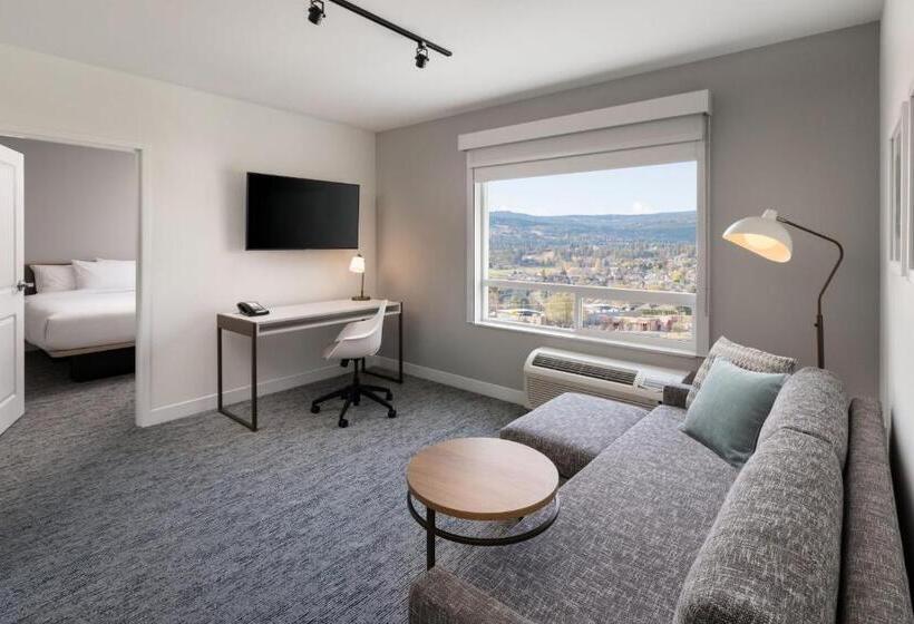 Люкс Кровать Квин, Towneplace Suites By Marriott West Kelowna