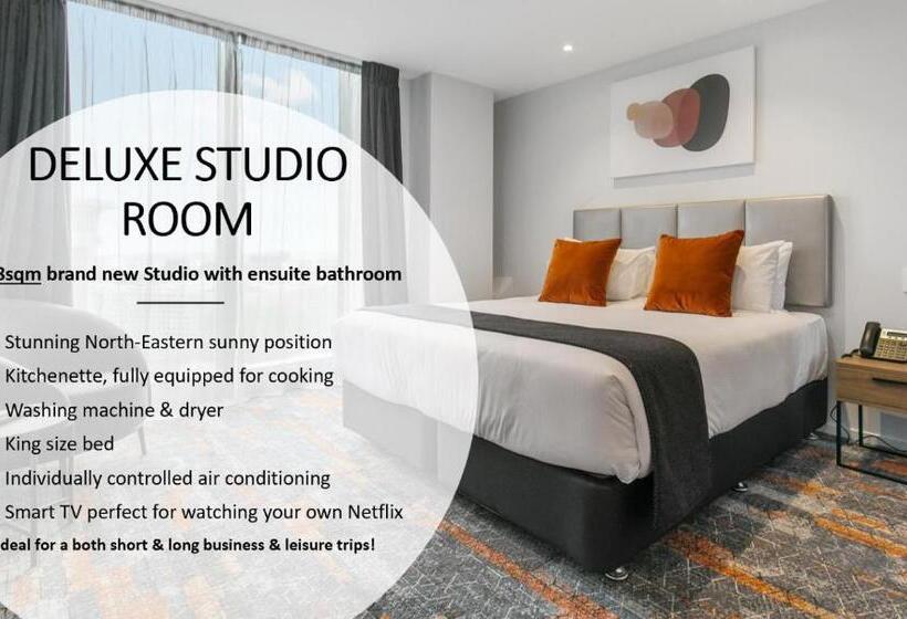 스탠다드 스튜디오 킹침대, Ramada By Wyndham Newmarket Auckland