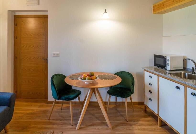 Апартаменты 1 Спальня с Видом, O Viso Ecovillage   Hotel Ecologico Vegano