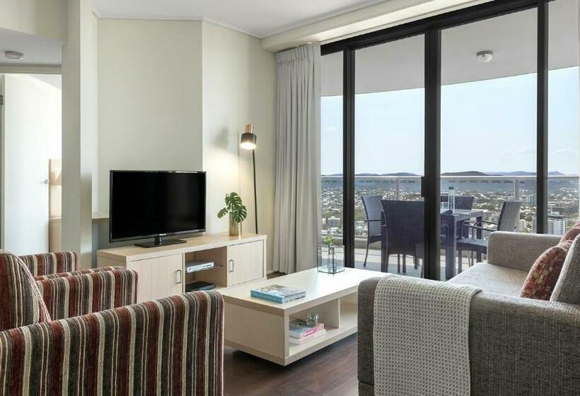 침실 1개 아파트, Oaks Brisbane Aurora Suites