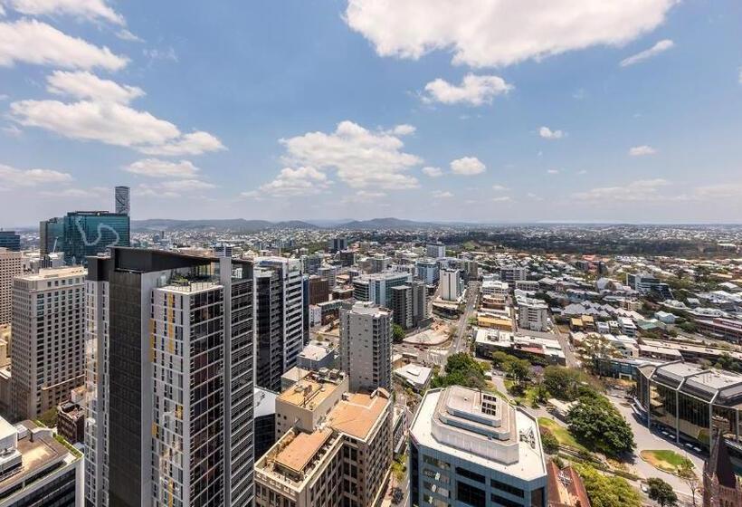 침실 1개 아파트, Oaks Brisbane Aurora Suites