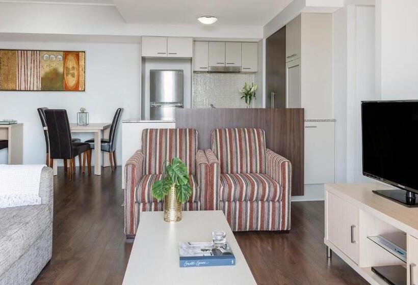 침실 2개 아파트, Oaks Brisbane Aurora Suites