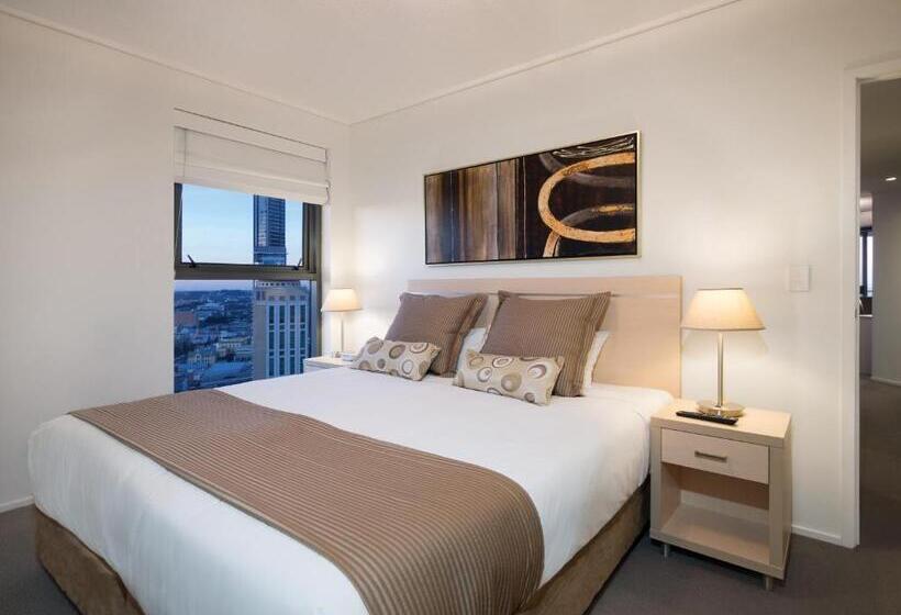 침실 3개 아파트, Oaks Brisbane Aurora Suites