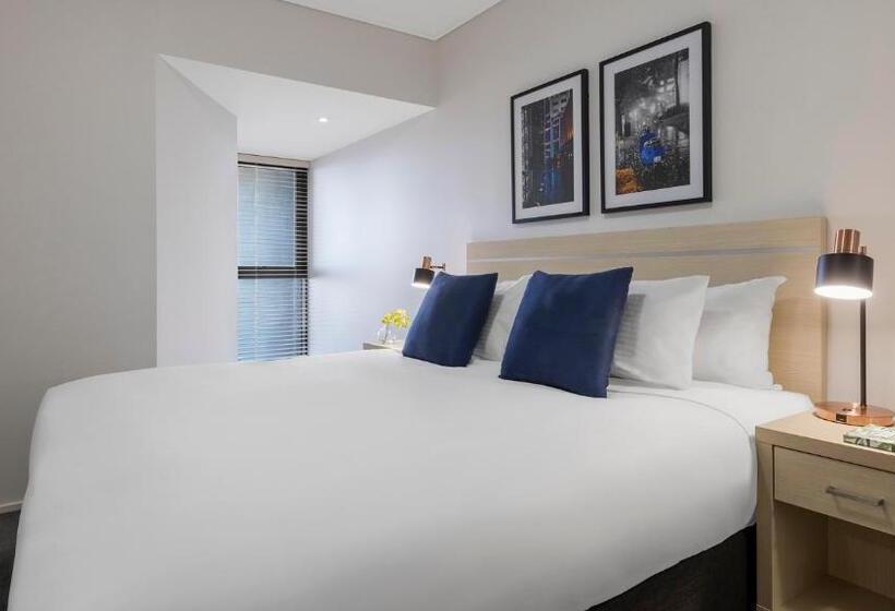 침실 1개 이그제큐티브 아파트, Oaks Brisbane Aurora Suites