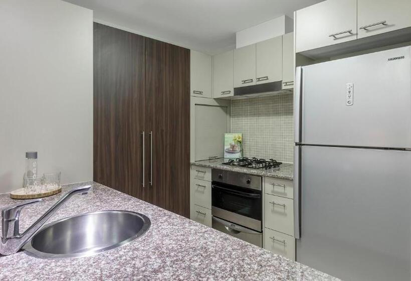 2 베드룸 이그제큐티브 아파트, Oaks Brisbane Aurora Suites