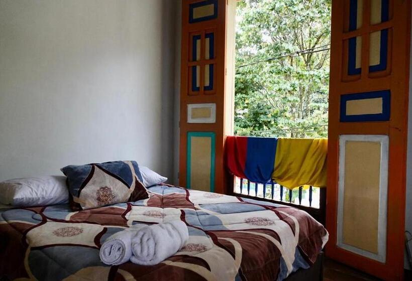 패밀리 룸 산 전망, Hostal Casa Victoria Pijao