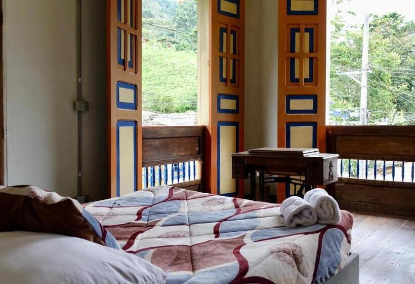패밀리 룸 산 전망, Hostal Casa Victoria Pijao