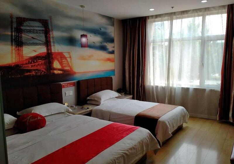 패밀리 룸, Thank Inn Chain Hotel Dong Town Dahuaishu