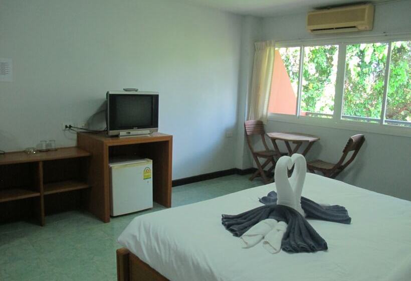 اتاق استاندارد با بالکن, V.j. Bed & Breakfast