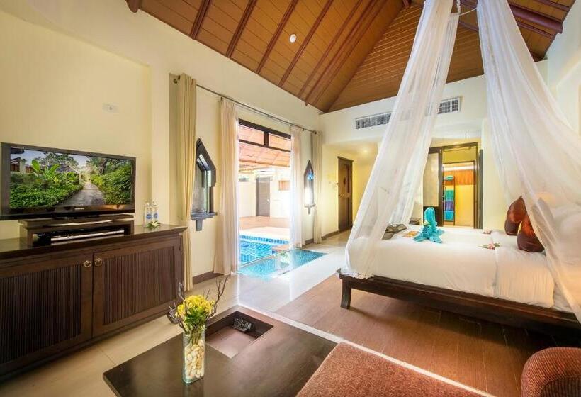빌라 1 베드룸 - 수영장, Chada Lanta Beach Resort   Sha Extra Plus