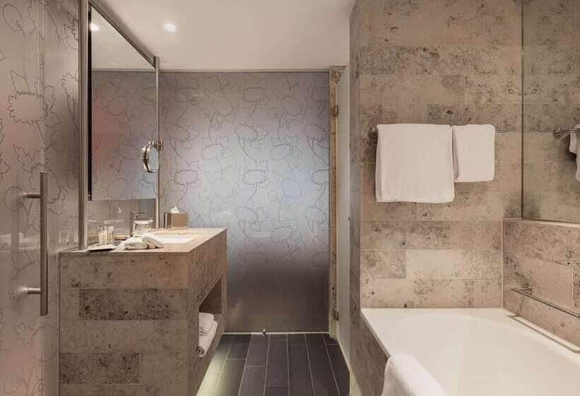 带大床的豪华间, Hilton The Hague
