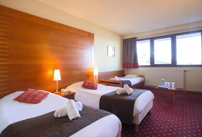 Трехместный Номер Классика, Hôtel La Plagne Le Terra Nova