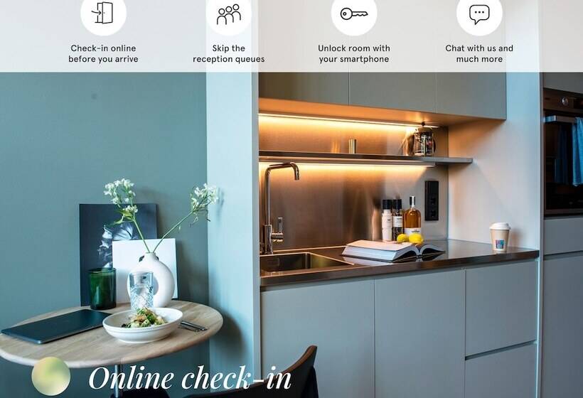 شقة إدارية غرفة واحدة, Unity Hammarby Sjostad