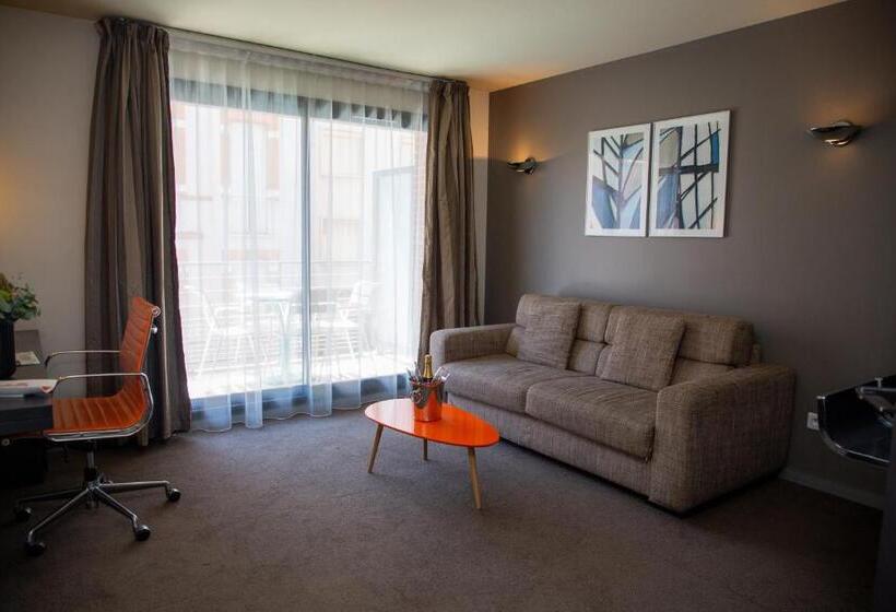 Апартаменты 1 Спальня, Appart Hôtel Clément Ader