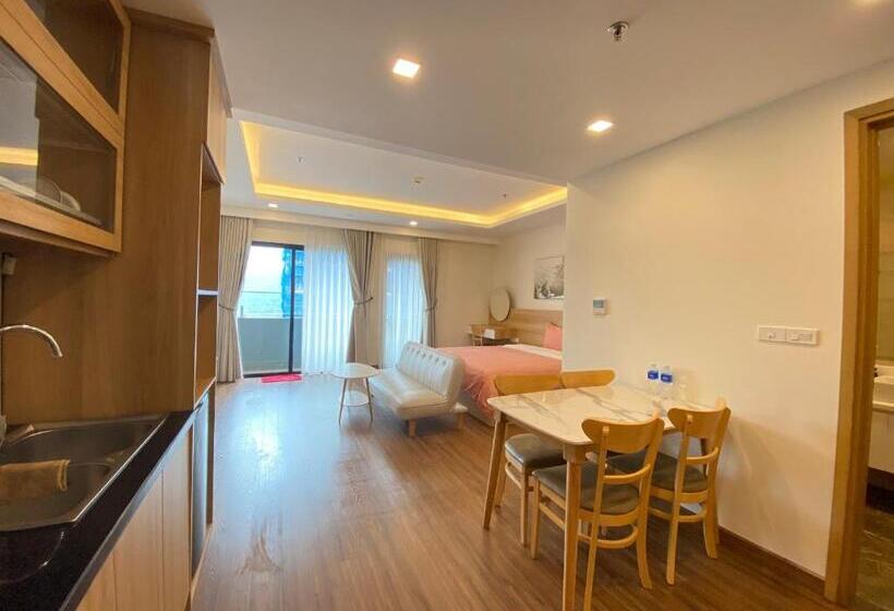 آپارتمان 1 خوابه با بالکن, Flc Sea Tower Condotel
