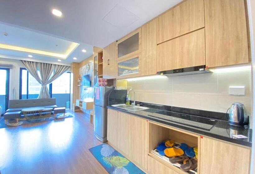 آپارتمان 1 خوابه با چشم‌انداز دریا, Flc Sea Tower Condotel