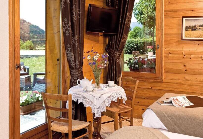 Номер Стандарт, La Passerelle Chambre Au Calme Proche La Clusaz Et Grand Bornand