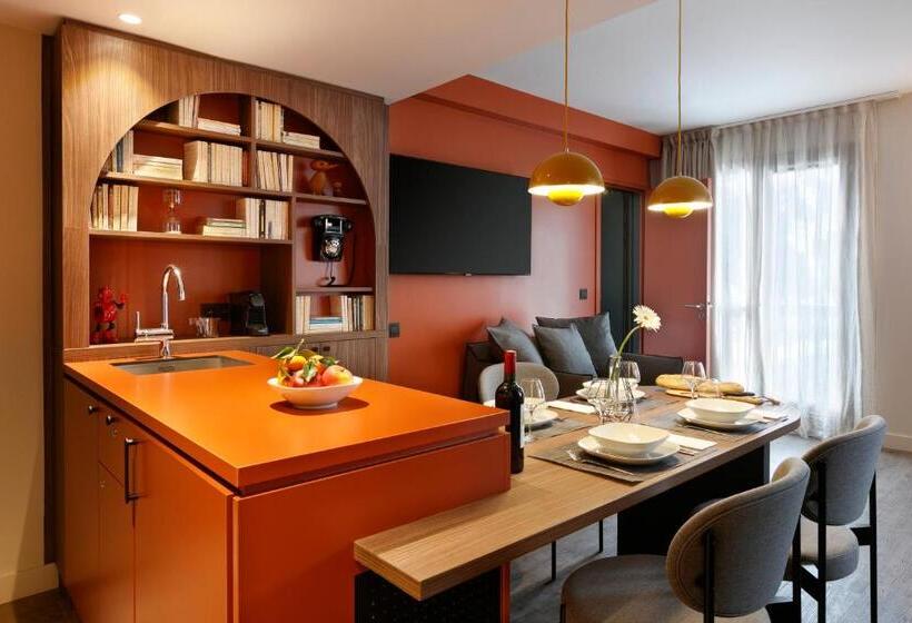 آپارتمان 1 خوابه, Rockypop Flaine Appartements & Spa