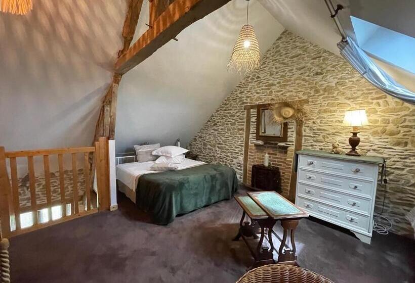带1个卧室的豪华公寓, Appart  D Hôtes , Ch Et Gîte Au Manoir De La Haute Pilais