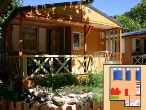 Шале 1 Спальня, Le Moulin D Onclaire Camping Et Chambres D Hôtes