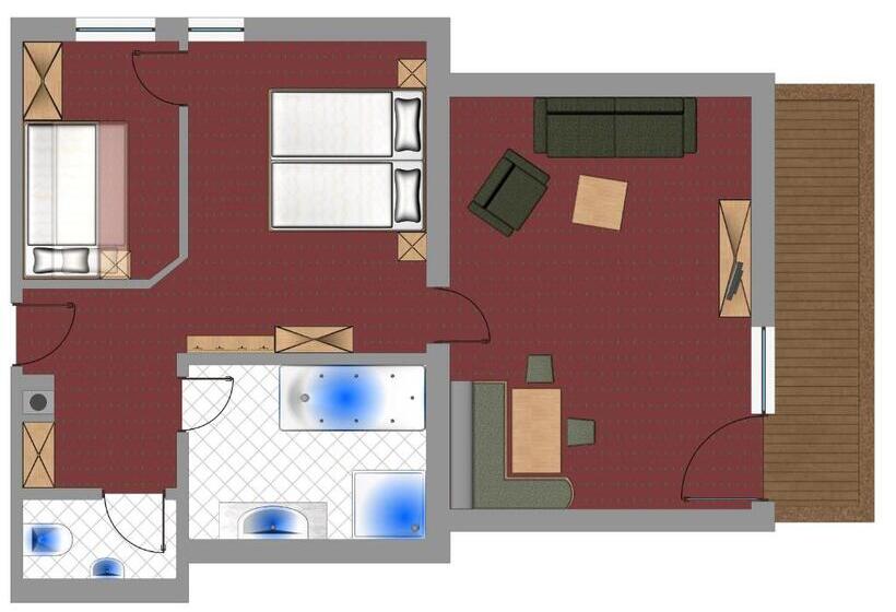 Family Suite, Feriengut Unterhochstätt