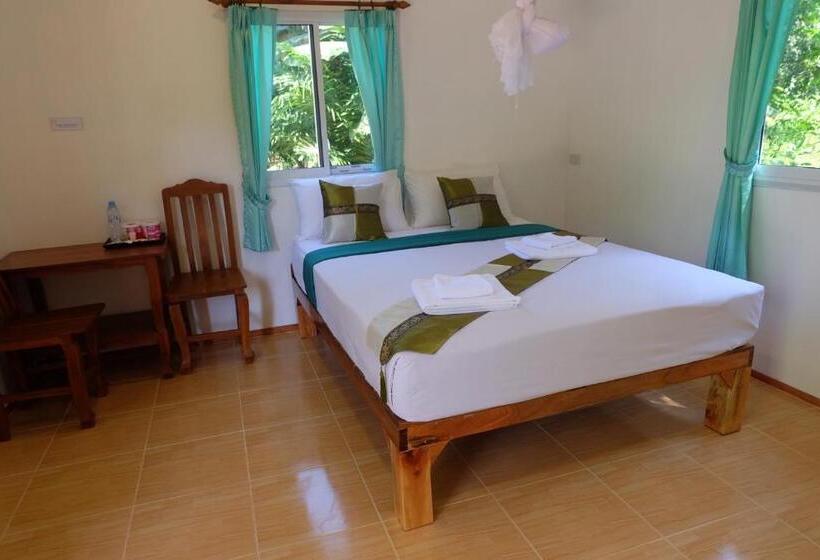 Номер Стандарт с Балконом, Khaosok Bamboo Huts Resort